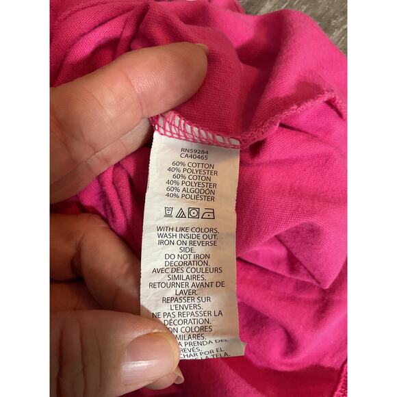 Place Girls Tank Pink Unicorn Size XL 14 Excellent - Picture 7 of 7